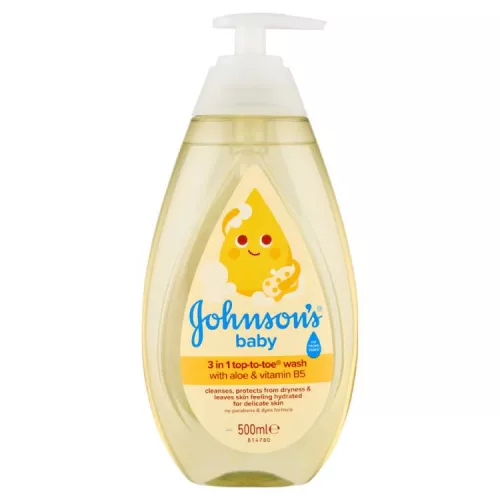 JOHNSONS TOP-TO-TOE BABATUSFÜRDŐ 500ML