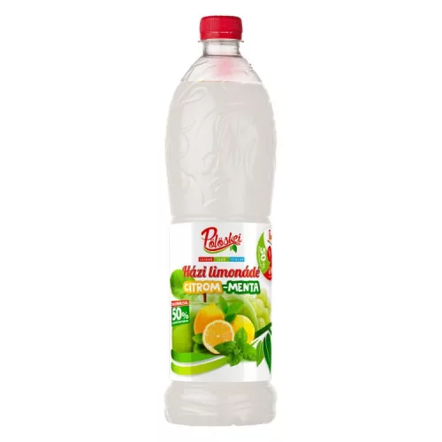 PÖLÖSKEI GYÜMÖLCS SZÖRP HÁZI LIMONÁDÉ 50% DRS 1L