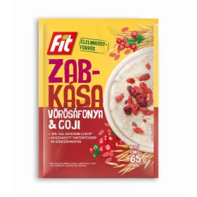 FIT ZABKÁSA VÖRÖSÁFONYA-GOJI BOGYÓ 65G