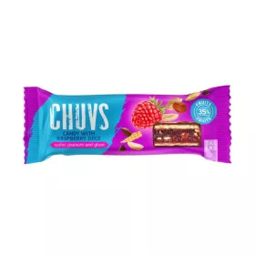 CHUVS GYÜMÖLCSSZELET PIRÍTOTT MOGYORÓVAL MÁLNA 30G