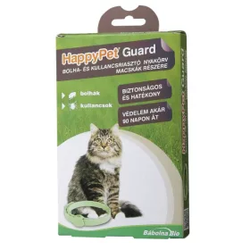   HAPPYPET GUARD BOLHA ÉS KULLANCSRIASZTÓ NYAKÖRV MACSKA 1DB