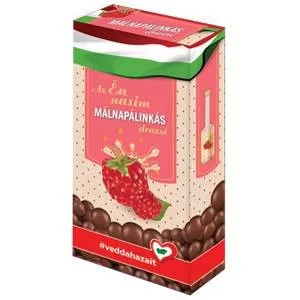 PÁLINKÁS DRAZSÉ MÁLNAPÁLINKA 80G