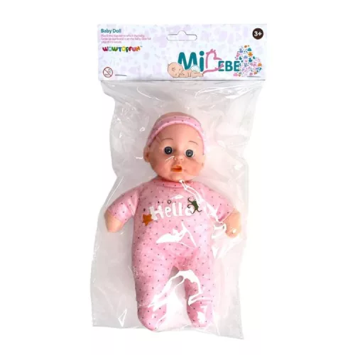 BABA HAGYOMÁNYOS PUHA TESTŰ 21CM 2SZÍN BA8107 1DB
