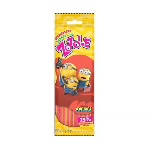 ZOZOLE GUMICUKOR MINIONS EPER-BANÁN 75G