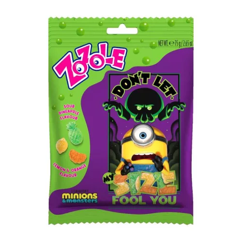 ZOZOLE GUMICUKOR MINIONS SAVANYÚ 75G