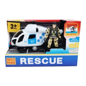 HELIKOPTER+FIGURA ELEMES HÁTRAHÚZÓS JA7899 1CS