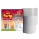 TUTI PARTY GULYÁSTÁL+TETŐ ELDOBHATÓ 750ML 10DB