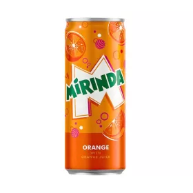 MIRINDA NARANCS SZÉNSAVAS ÜDÍTŐ DOBOZOS DRS 330ML