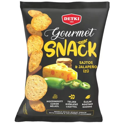 DETKI GOURMET SNACK SAJTOS-JALAPENOS 100G