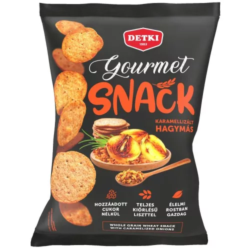 DETKI GOURMET SNACK KARAMELLIZÁLT HAGYMÁS 100G