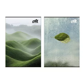 COOL BY VICTORIA FÜZET A/4 SIMA 80LAP GREEN CALM 1DB