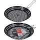 SERPENYŐ BBQ GRILL FÉM FOGANYTÚVAL LYUKACSOS 24CM C83500540 1DB