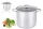 EDENBERG FAZÉK INOX ÜVEG FEDŐVEL 12,9L 28CM EB-546N 1DB