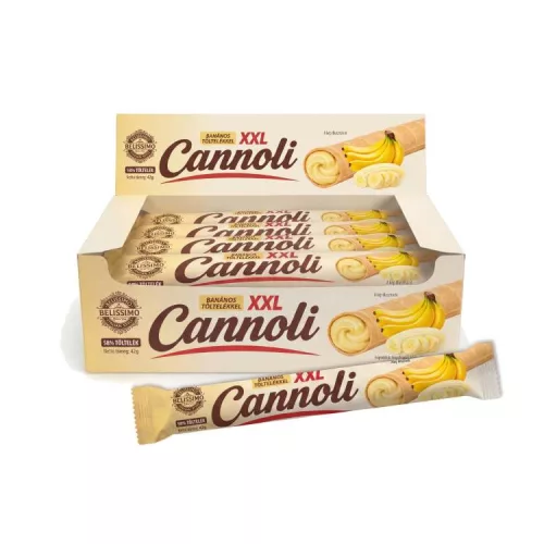 BELISSIMO CANNOLI XXL ROPOGÓS OSTYARÚD BANÁNOS 42G