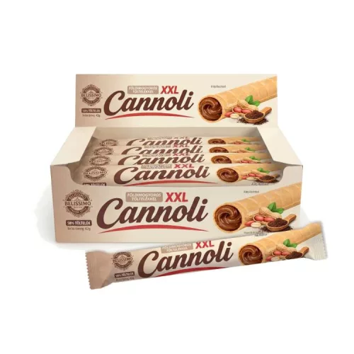 BELISSIMO CANNOLI XXL ROPOGÓS OSTYARÚD FÖLDIMOGYORÓS 42G