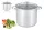 EDENBERG FAZÉK INOX ÜVEG FEDŐVEL 15,5L 30CM EB-547N 1DB