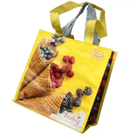 ÖKOTÁSKA PP 30X30CM FRESH DUPLA FÜLLEL 1DB