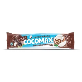 LISSÉ COCOMAX KÓKUSZOS TEKERCS RUMOS KAKAÓS 190G