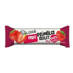 LISSÉ GYÜMÖLCSSZELET EPRES 94% 30G