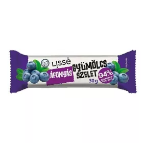 LISSÉ GYÜMÖLCSSZELET FEKETEÁFONYÁS 94% 30G
