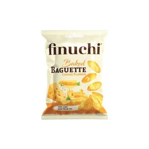FINUCHI BAKED BAGUETTE EXTRUDÁLT SNACK SAJTOS 35G
