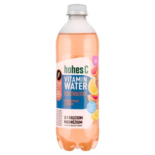 HOHESC VITAMINVÍZ ELECTROLYTES GRAPEFURIT CITROM 10% DRS 500ML