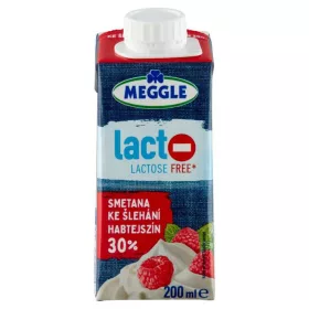 MEGGLE HABTEJSZÍN 30% UHT LAKTÓZMENTES 200ML