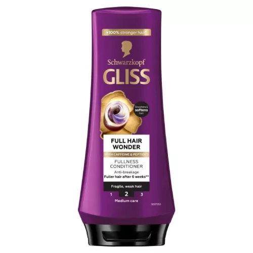 GLISS HAJBALZSAM FULL HAIR WONDER 200ML