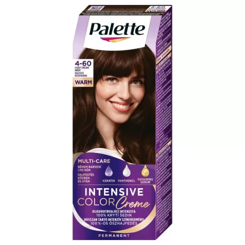 PALETTE ICC HAJFESTÉK RAGYOGÓ KÖZÉPBARNA 4-60 1DB