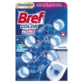 BREF COLOR AUTO ACTIVE WC FRISSÍTŐ CHLORINE 3X50G