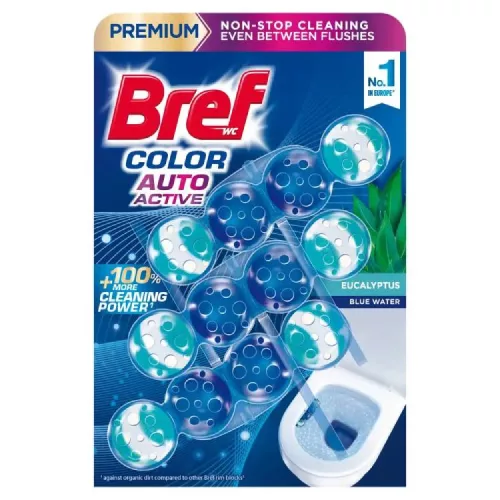 BREF COLOR AUTO ACTIVE WC FRISSÍTŐ EUCALYPTUS 3X50G