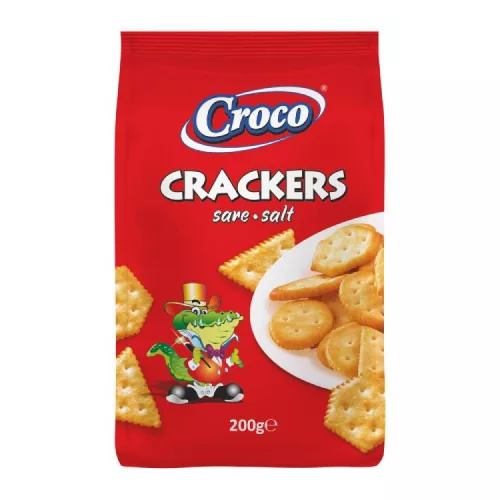 CROCO CRACKERS SÓS 200G
