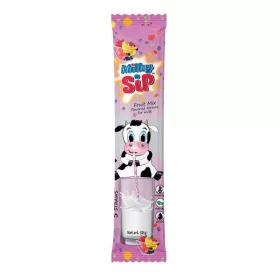 MILKY SIP ÍZESÍTETT SZÍVÓSZÁL FRUIT MIX 30G