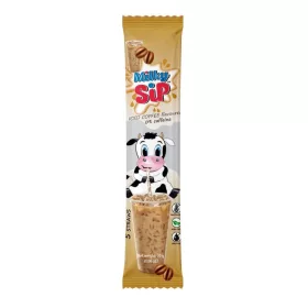   MILKY SIP ÍZESÍTETT SZÍVÓSZÁL JEGESKÁVÉ KOFFEINMENTES 30G