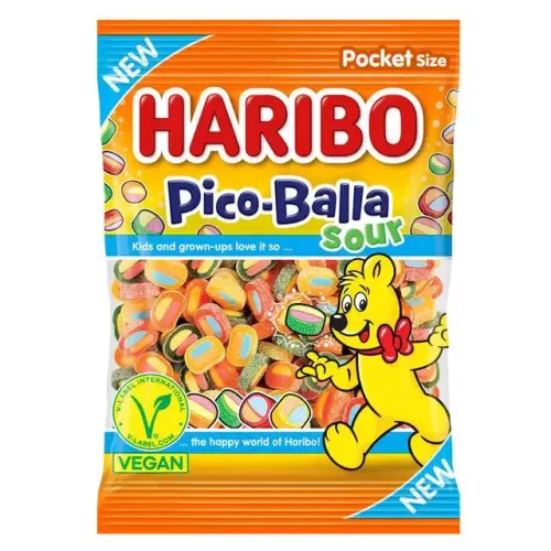 HARIBO GUMICUKOR PICO BALLA SOUR BG 80G