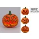 (HALLOWEEN) SZELLEM TÖK DEKOR LED 15*15*16CM YZB008810 (12/#)