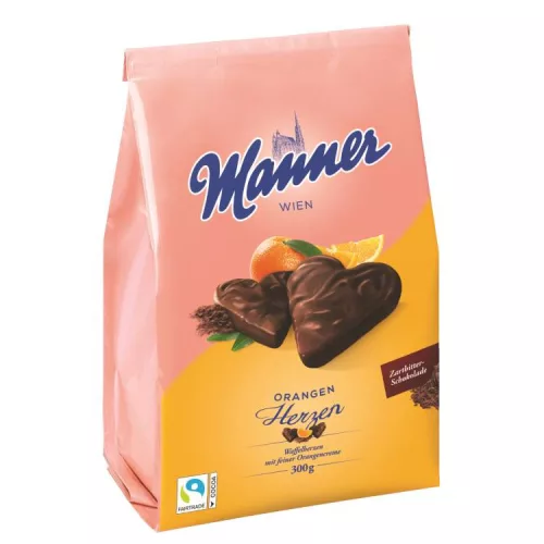 (KAR) MANNER NARANCSOS OSTYASZÍVEK 300G