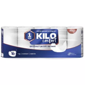 KILO CONFORT WC PAPÍR 2RÉTEGŰ 10TEK