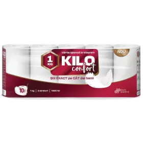 KILO CONFORT WC PAPÍR 3RÉTEGŰ 10TEK