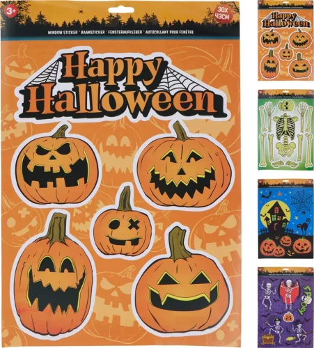 (HALLOWEEN) ABLAKMATRICA 495900160 (24/GY_96/#)