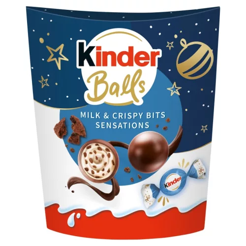 (KAR) KINDER BALLS MILK&CRISP 90G