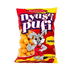 GUBINCZKI NYUSZIPUFI PAPRIKÁS 75G