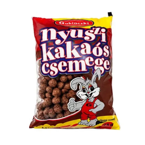 GUBINCZKI NYUSZI KAKAÓS CSEMEGE 100G