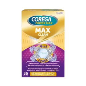 COREGA MŰFOGSOR TISZTÍTÓ TABLETTA MAX CLEAN 36DB