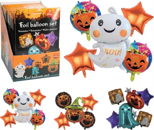 (HALLOWEEN) FÓLIA LUFI 5 DARABOS 486110030 (24/GY_72/#)
