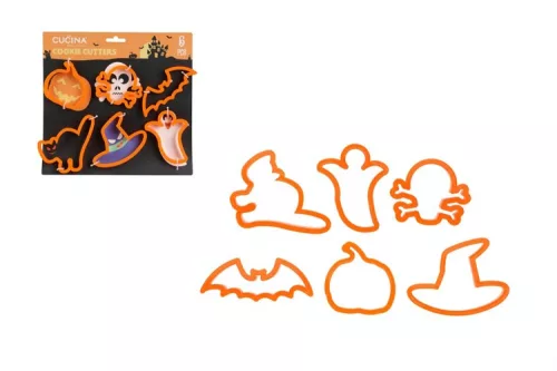 (HALLOWEEN) SÜTISZAGGATÓ 6 DARABOS 170488110 (24/GY_48/#)