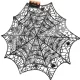 (HALLOWEEN) TÁNYÉRALÁTÉT PÓKHÁLÓS Ø50CM 101005830 (24/GY_96/#)