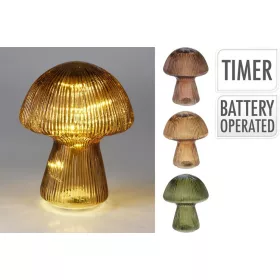 GOMBA DEKORÁCIÓ LED 12*15CM ADG000010 (12/#)