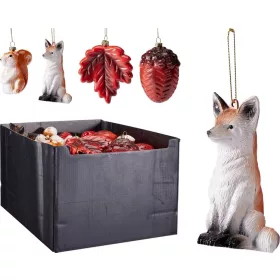 ŐSZI FÜGGŐ DEKORÁCIÓ 8*8*11CM ACH000880 (60/GY_120/#)