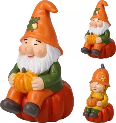 TÖKLÁNY/TÖRPE FIGURA VEGYESEN 10*7*15CM AJC010390 (8/GY_32/#)
